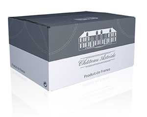 carton vin personnalisé