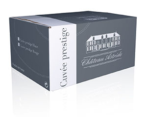 carton vin personnalisé